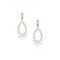 diamond feathers teardrop duster earring <span class='visuallyhidden'>Call, text 323-404-2959 for shopping help.</span>